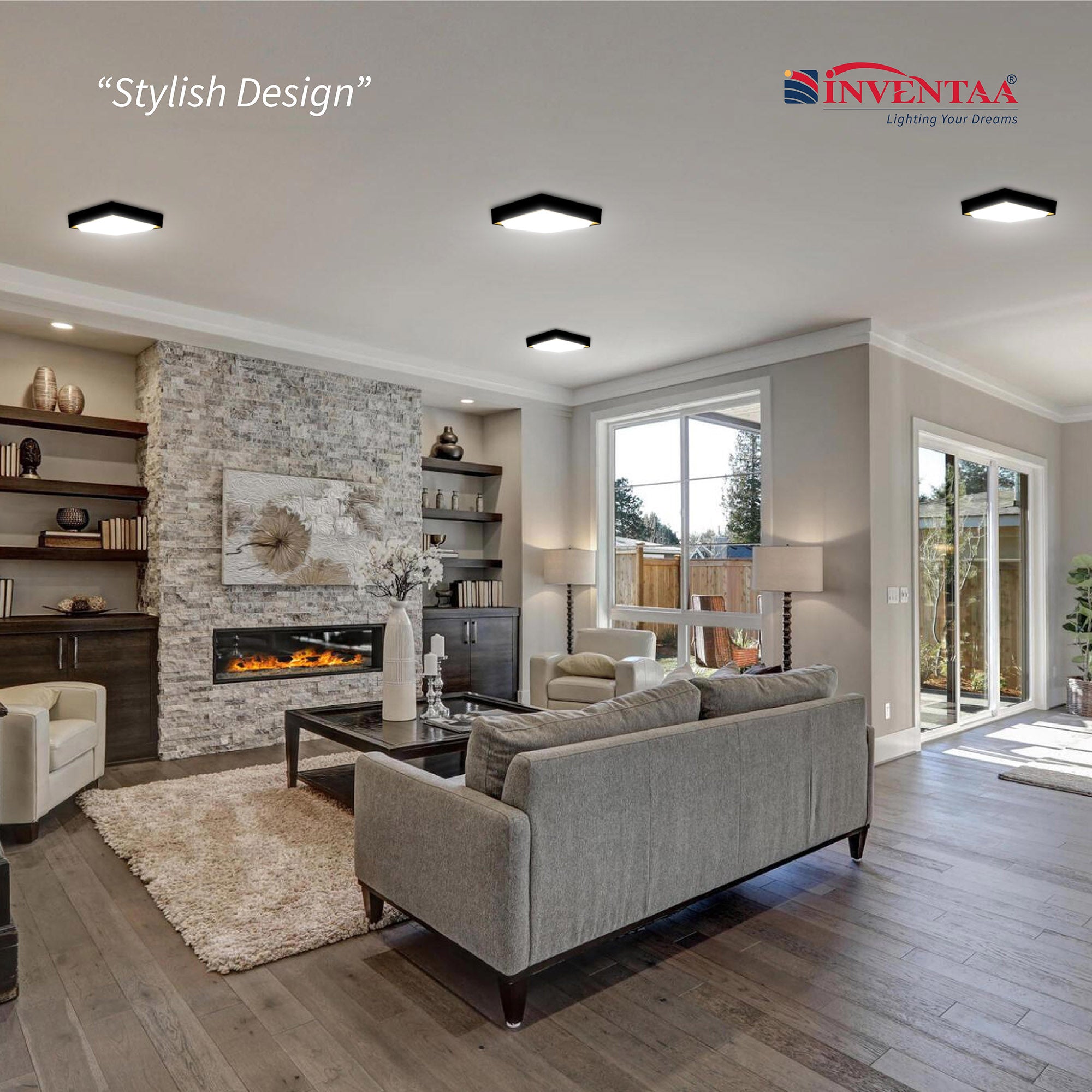 Tansy 15W LED Surface Wall Light