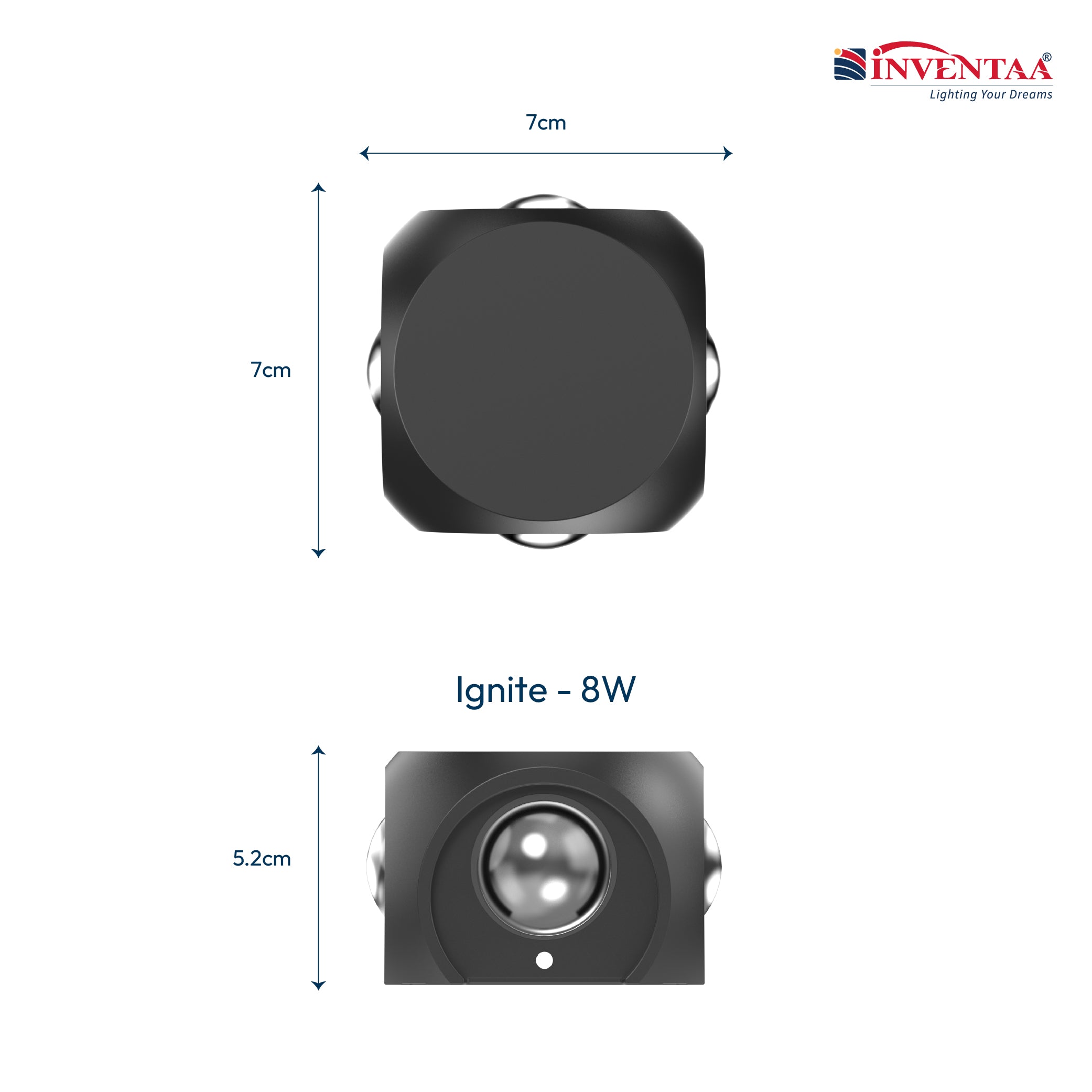 Ignite LED Wall Light for Home Use