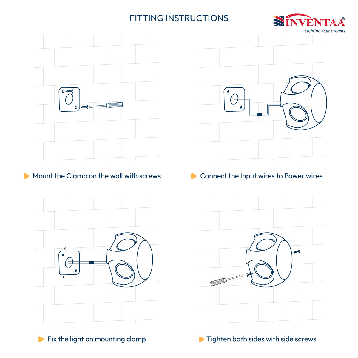 Ignite LED Wall Light for Home Use