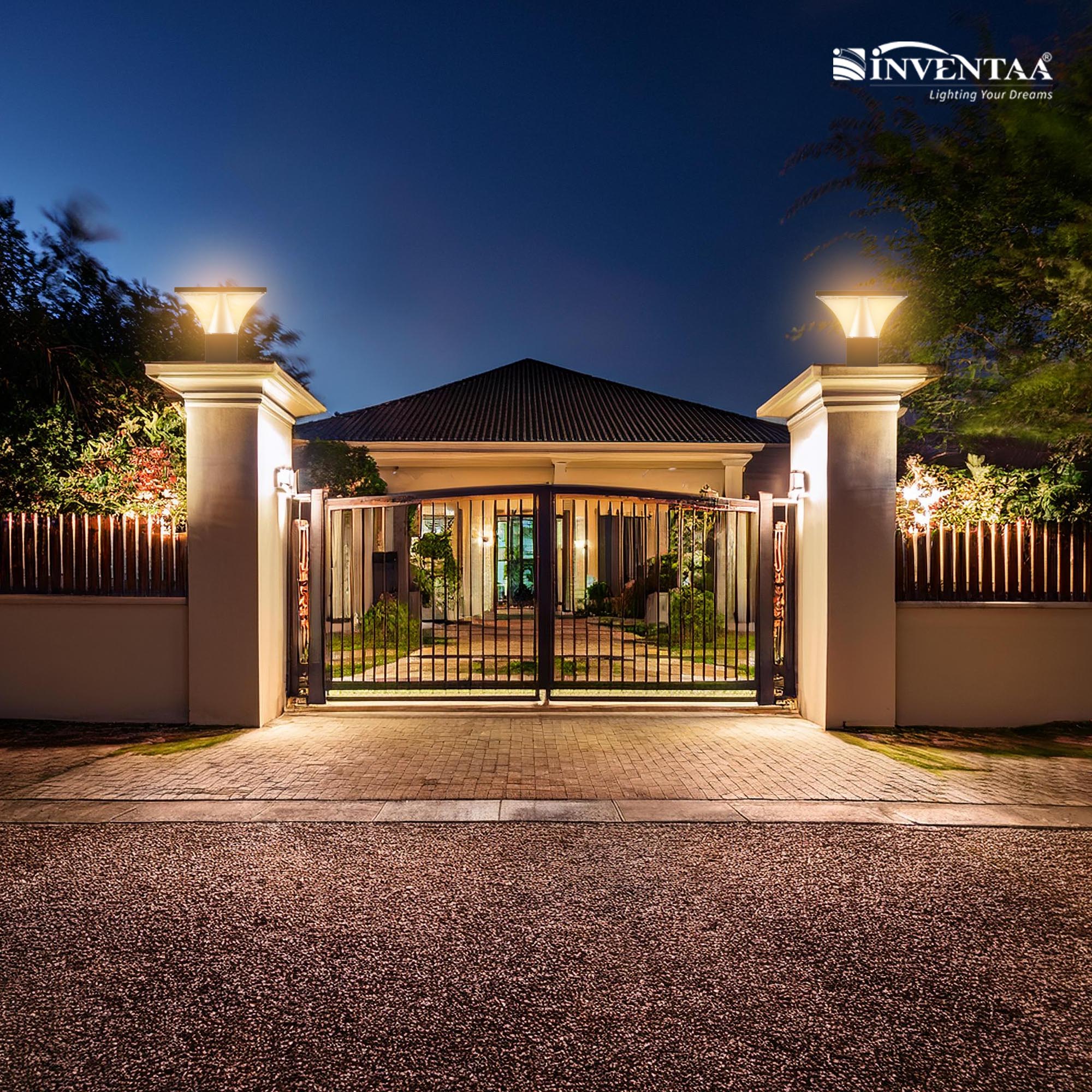 Bloom Solar LED Outdoor Gate Light