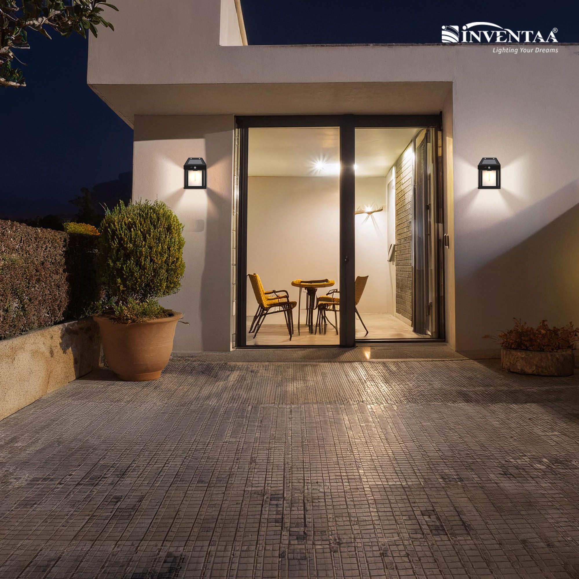 Koko Auto Solar LED Wall Light