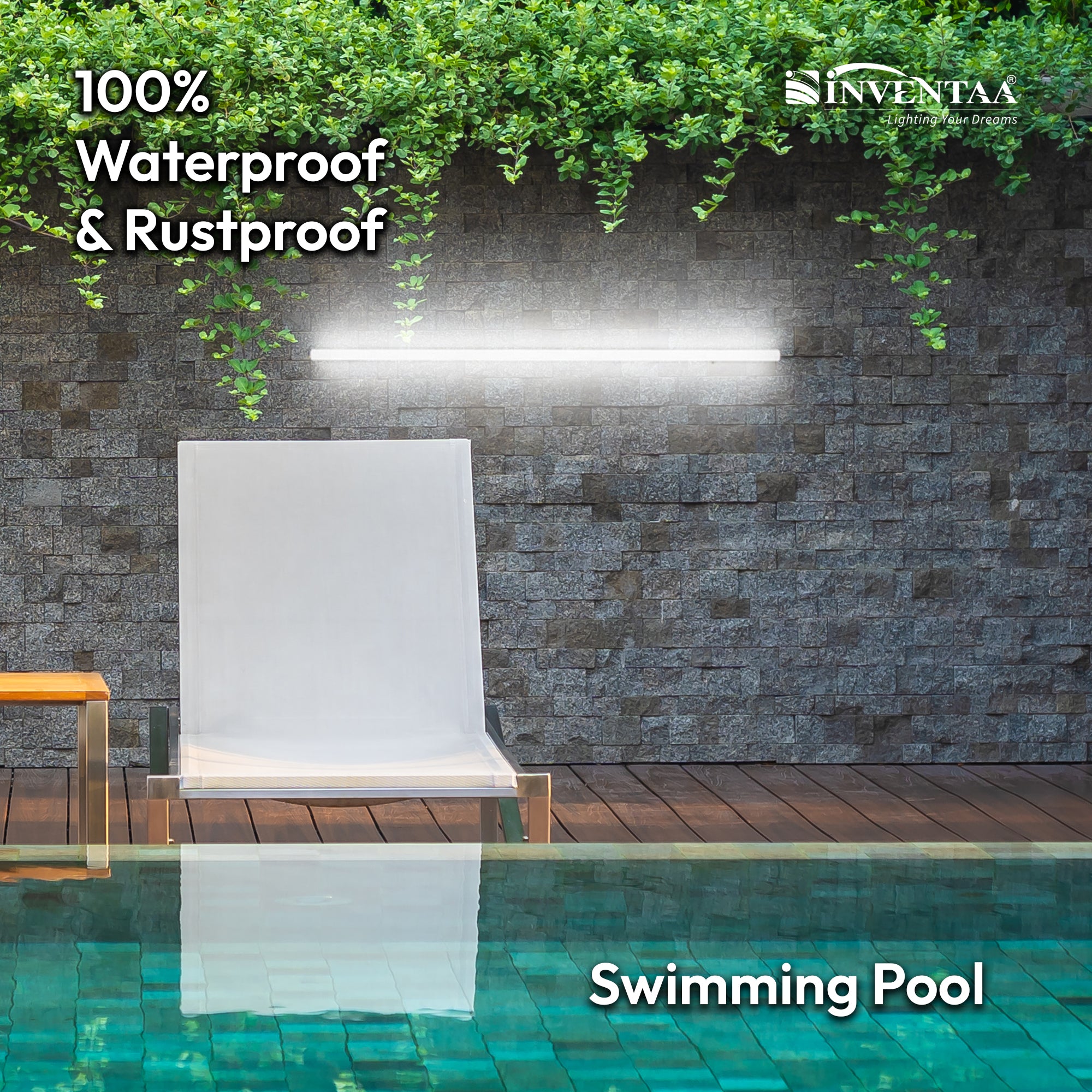 Bento 20W Waterproof LED Tube Light