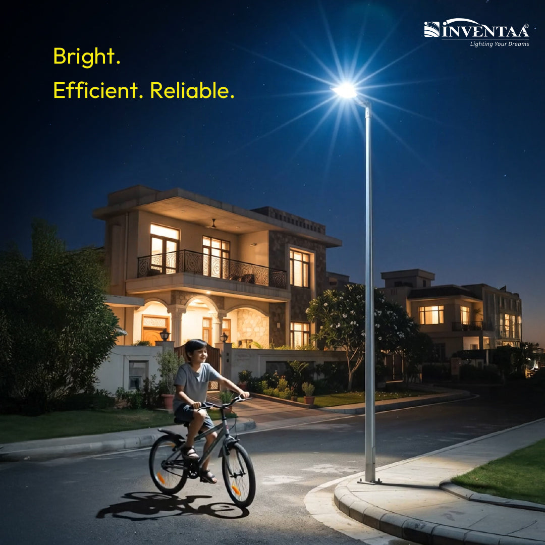 Erato LED Solar Outdoor Street Light