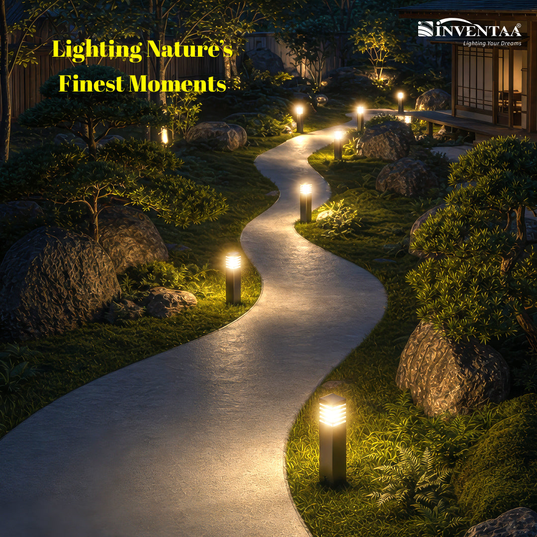 Eberta Ice Cube LED Garden Bollard