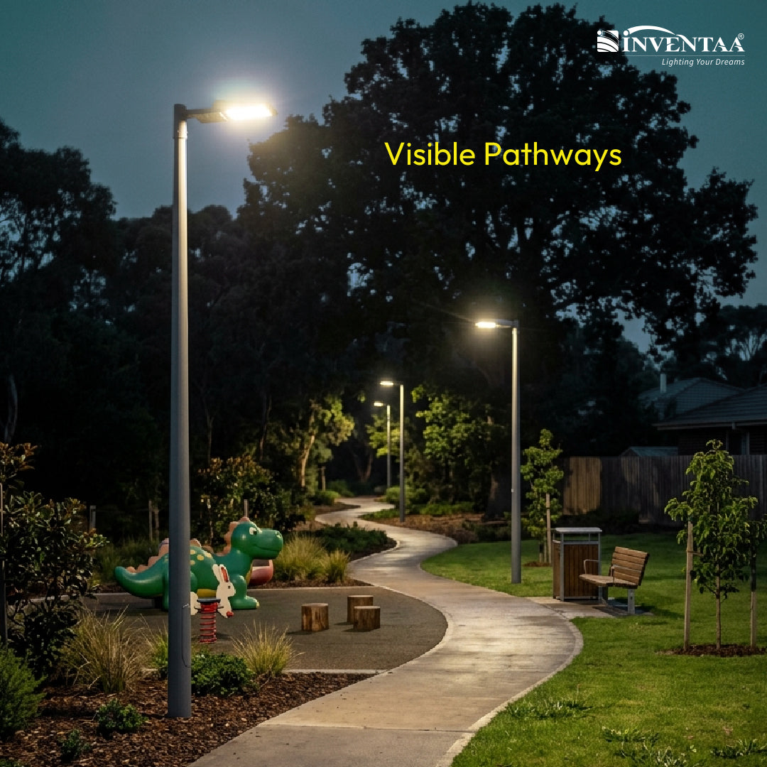 Erato LED Solar Outdoor Street Light
