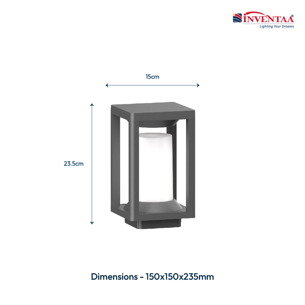 Artoo 24W LED Gate Lights for Gate Pillars with Lights - Outdoor Gate Light