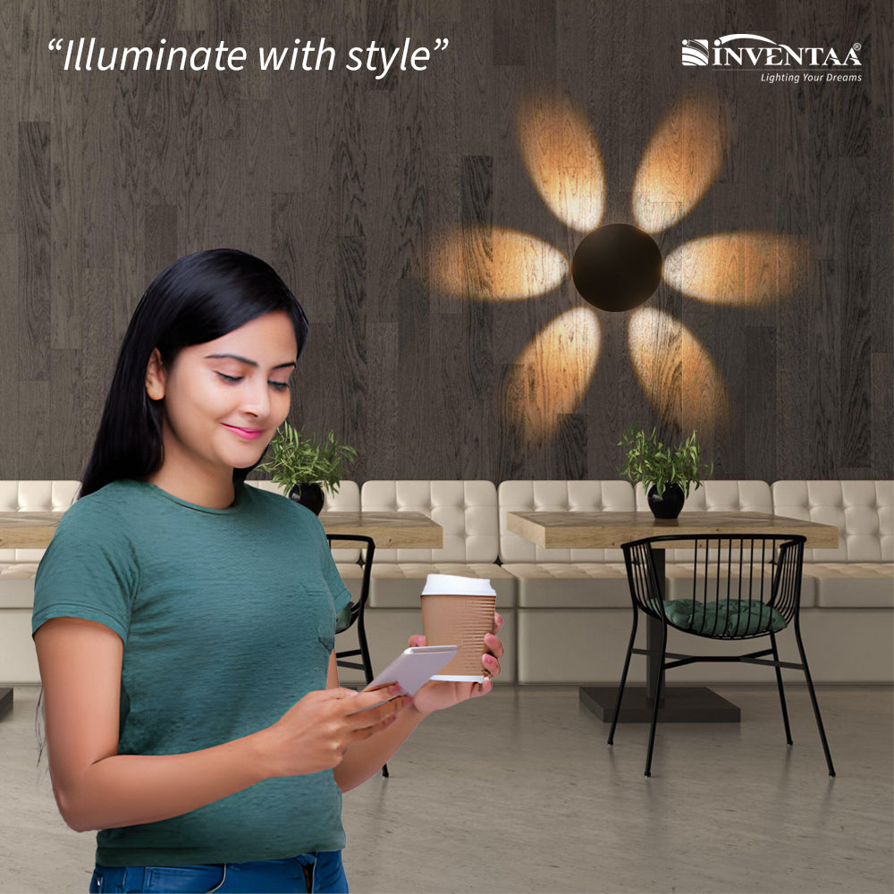 Atzia LED Wall Light Installed On Living Room