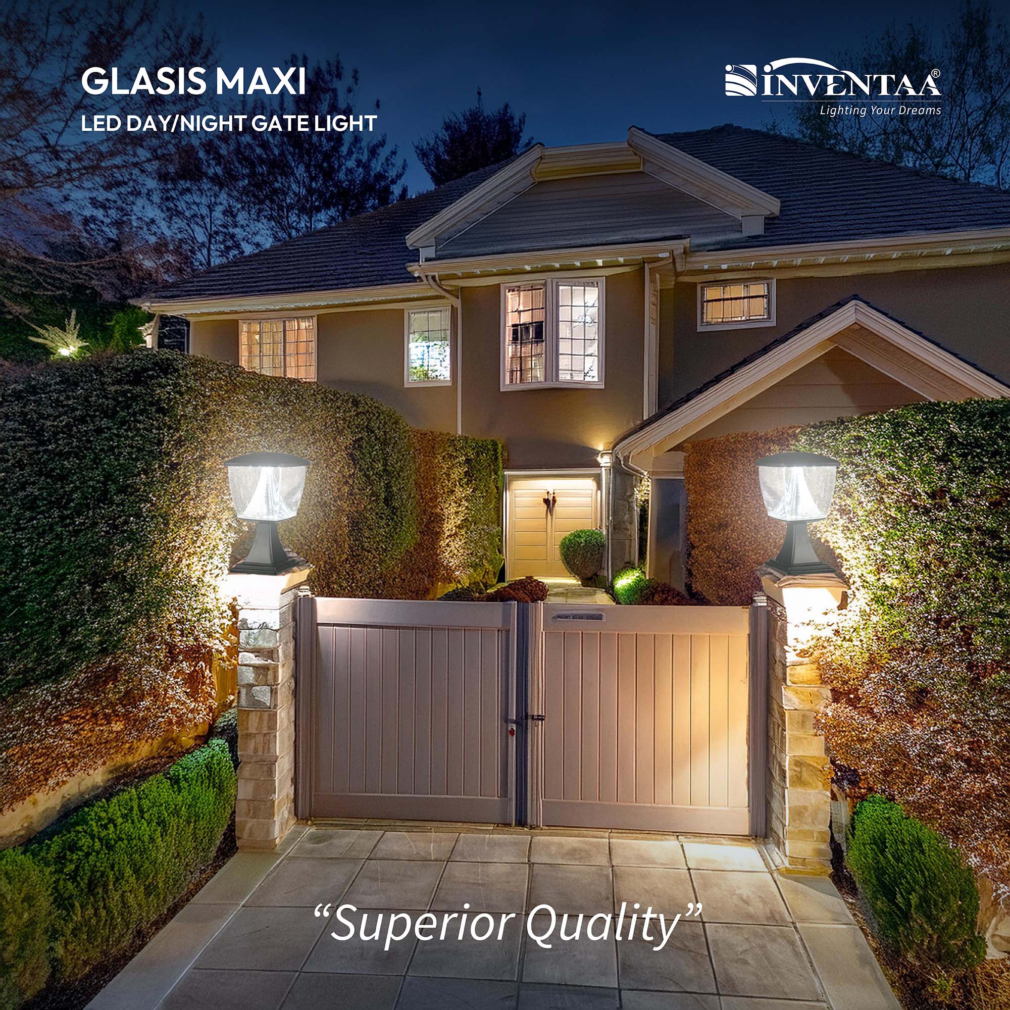 Auto On Off Smart Glasis Maxi LED Gate Light #bulb options_cool