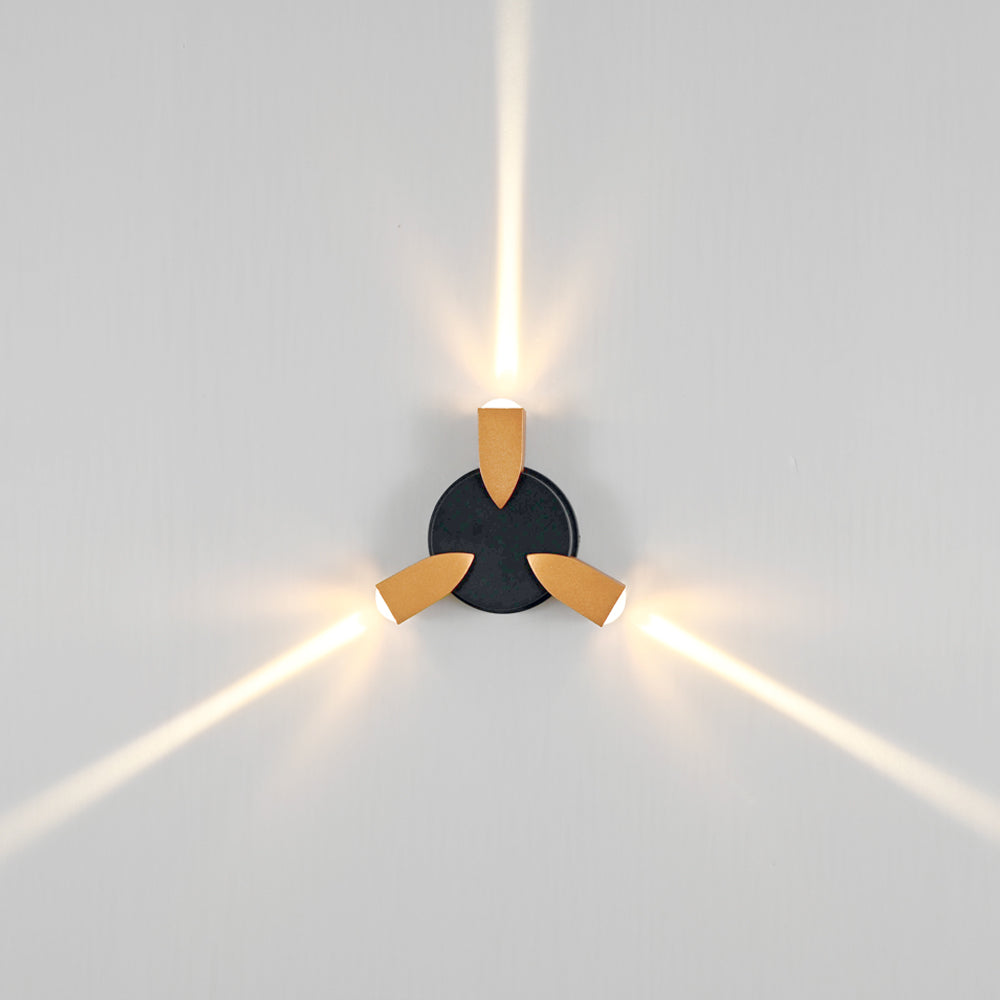Ayla 3W 3 Way LED Wall Light #watts_3w