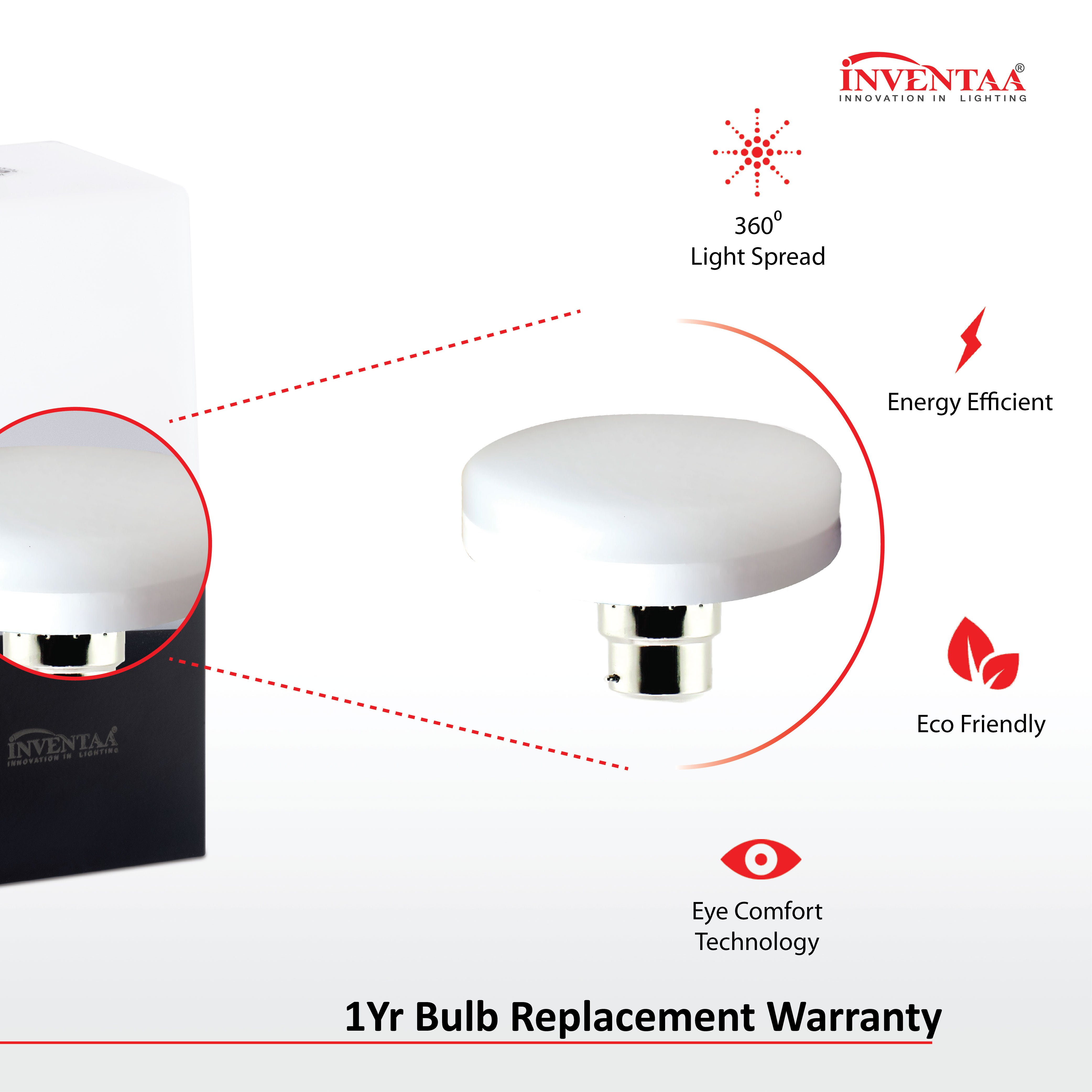 Bulb Options of Mini Elena LED Gate Light Warm White #bulb options_warm