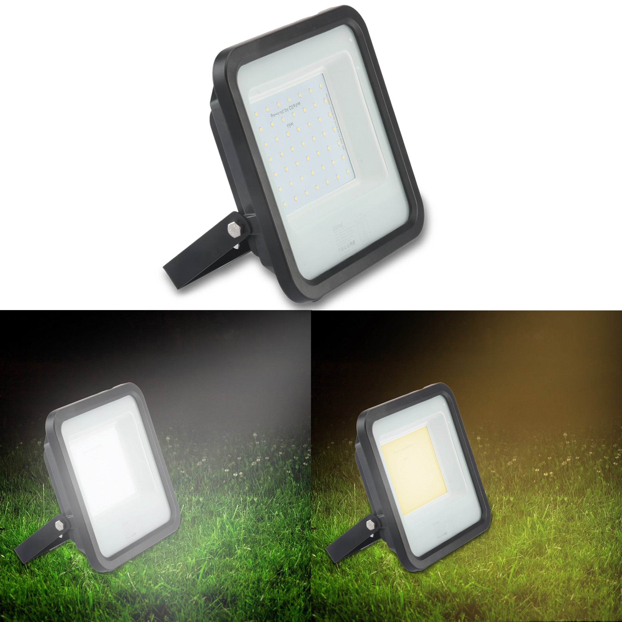 Cool and warm lighting comparison of Fabra 200W led focus light #watts_200w