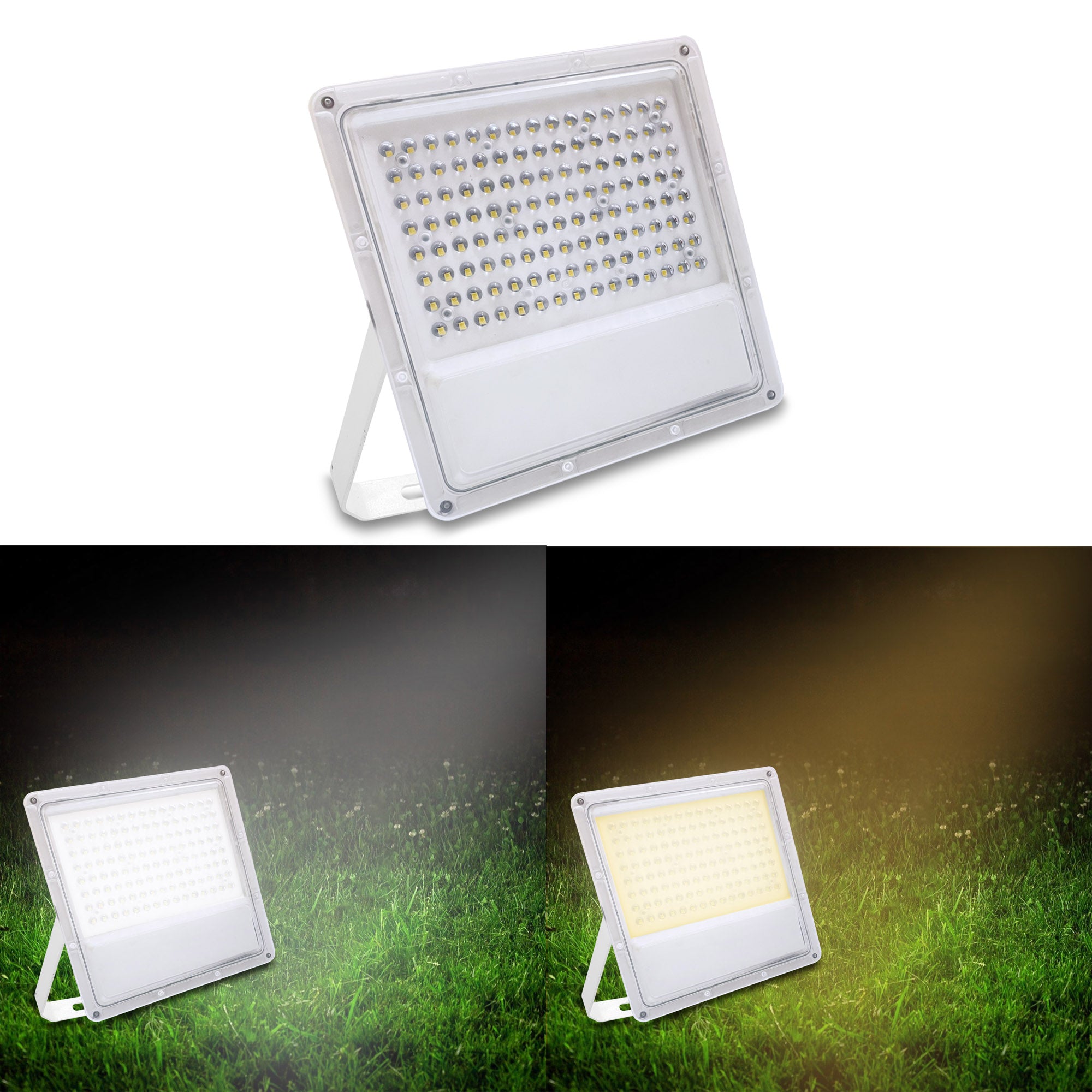 Cool and warm lighting comparison of Lancia 200W led focus light #watts_200w