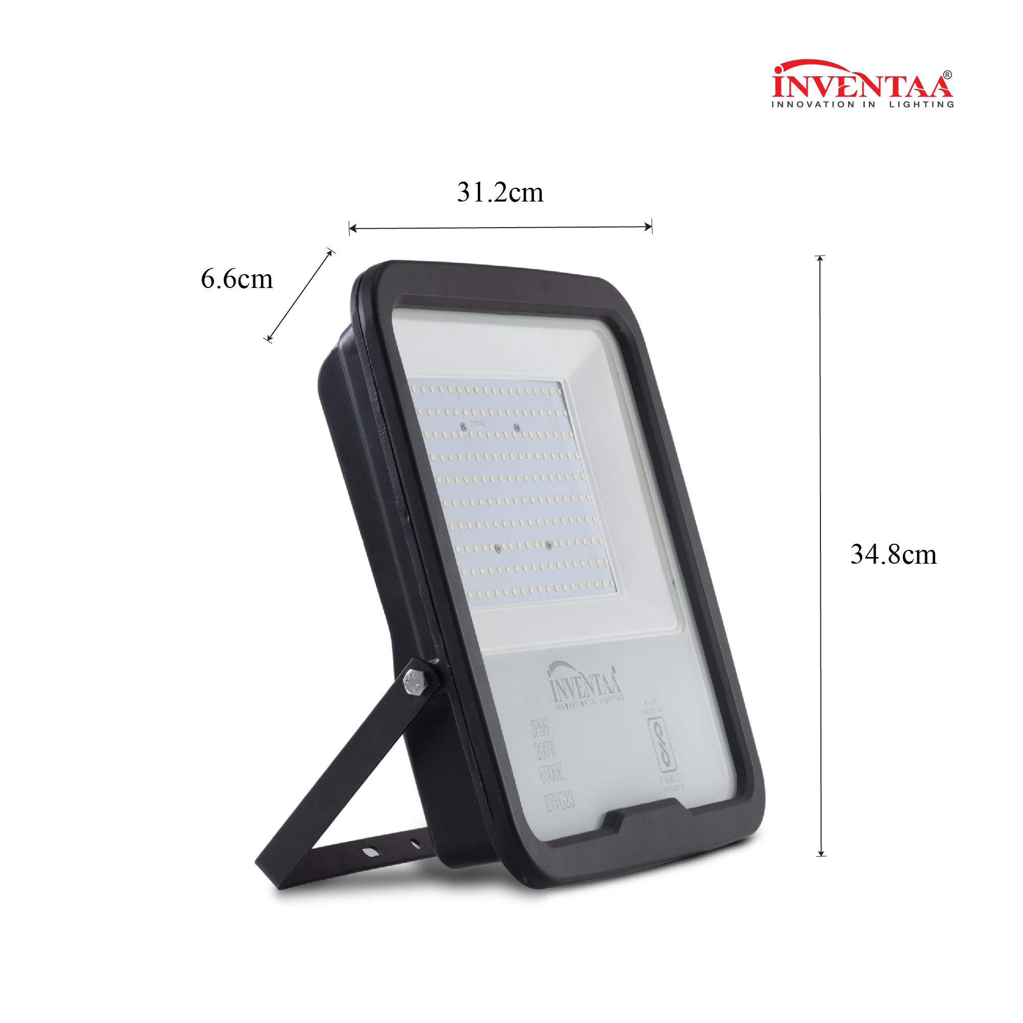 Dimension of Fabra 150W led flood light #watts_150w