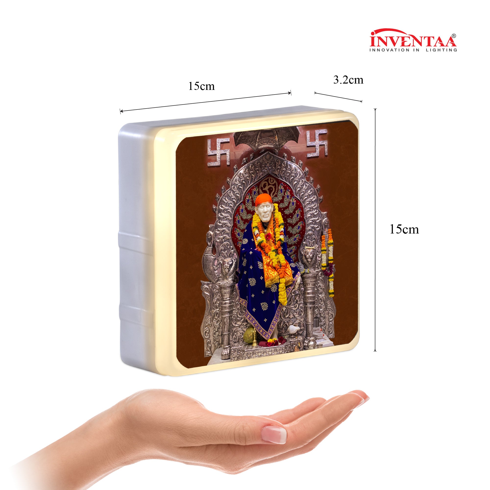 Sai Baba 6W LED Divine Light Fixture