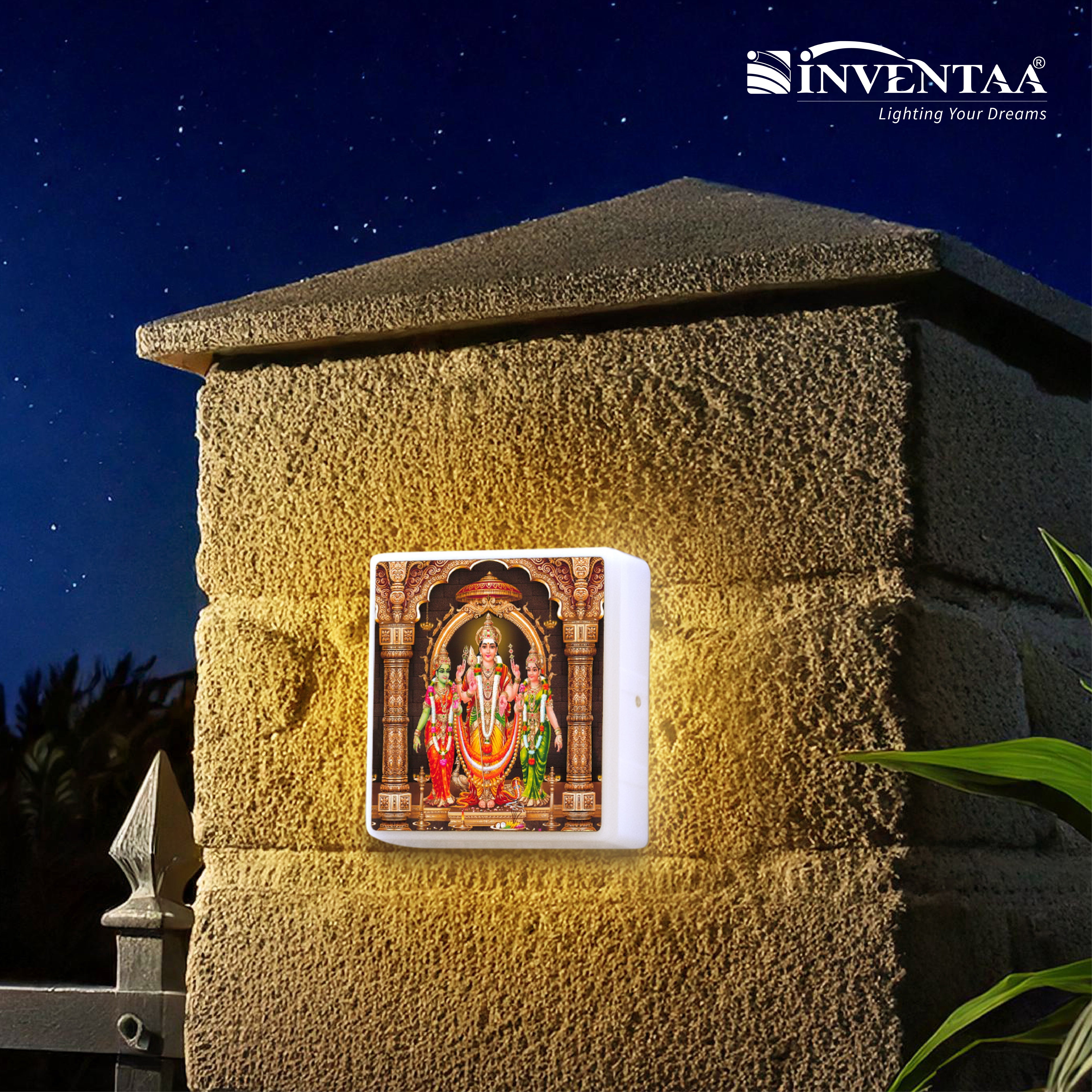 Bala Murugan 6W LED Divine Light Fixture