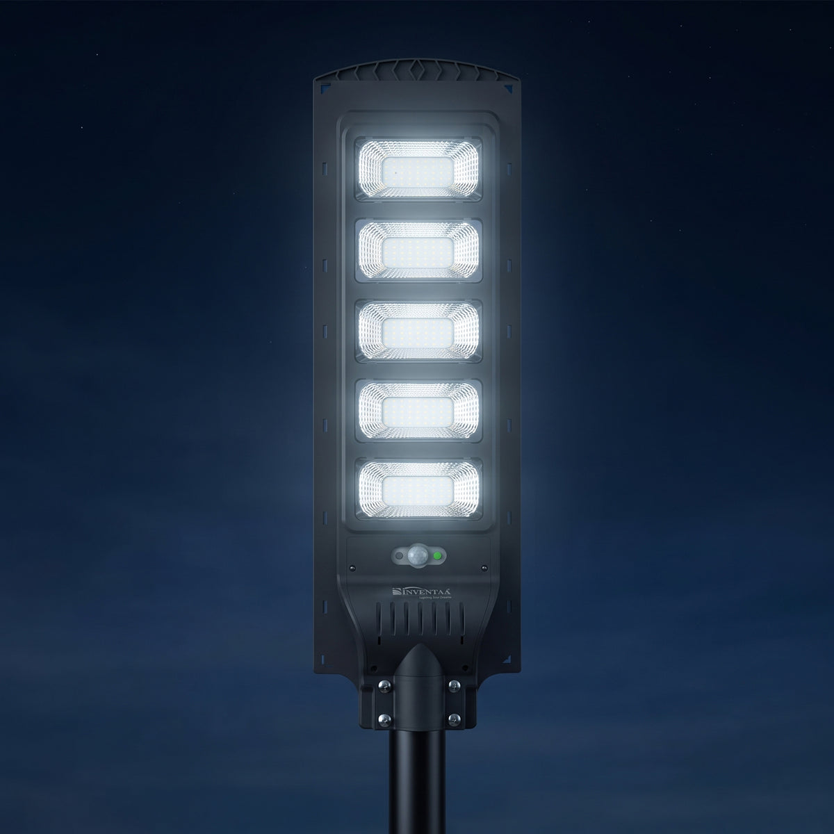 Erato LED Solar Outdoor Street Light