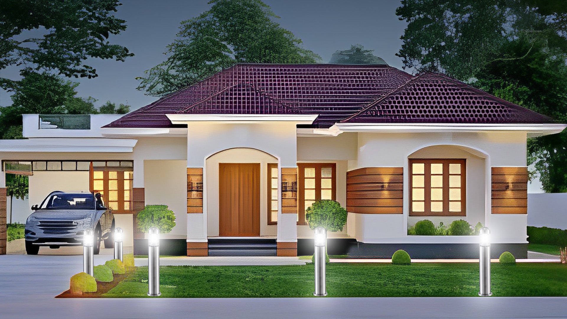 Electra 12W Terrace LED Bollard Light