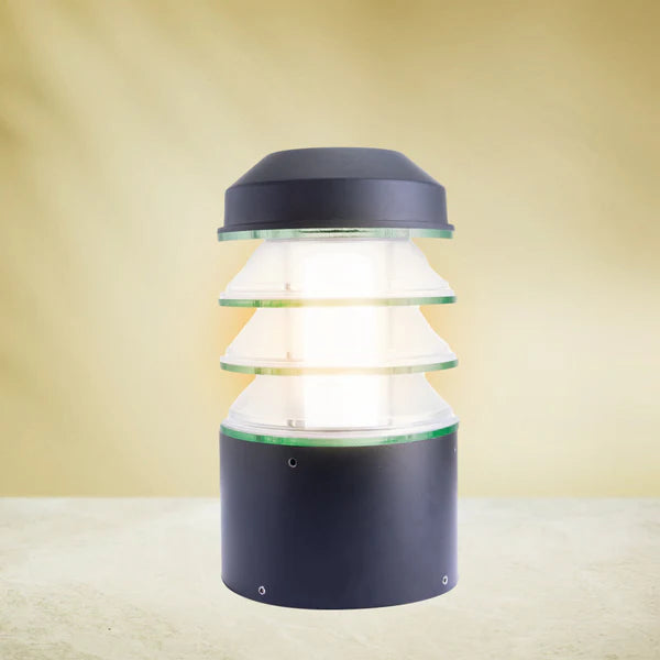 Estela - Modern Gate Post Lights | LED Front Gate Lamps for Outdoor