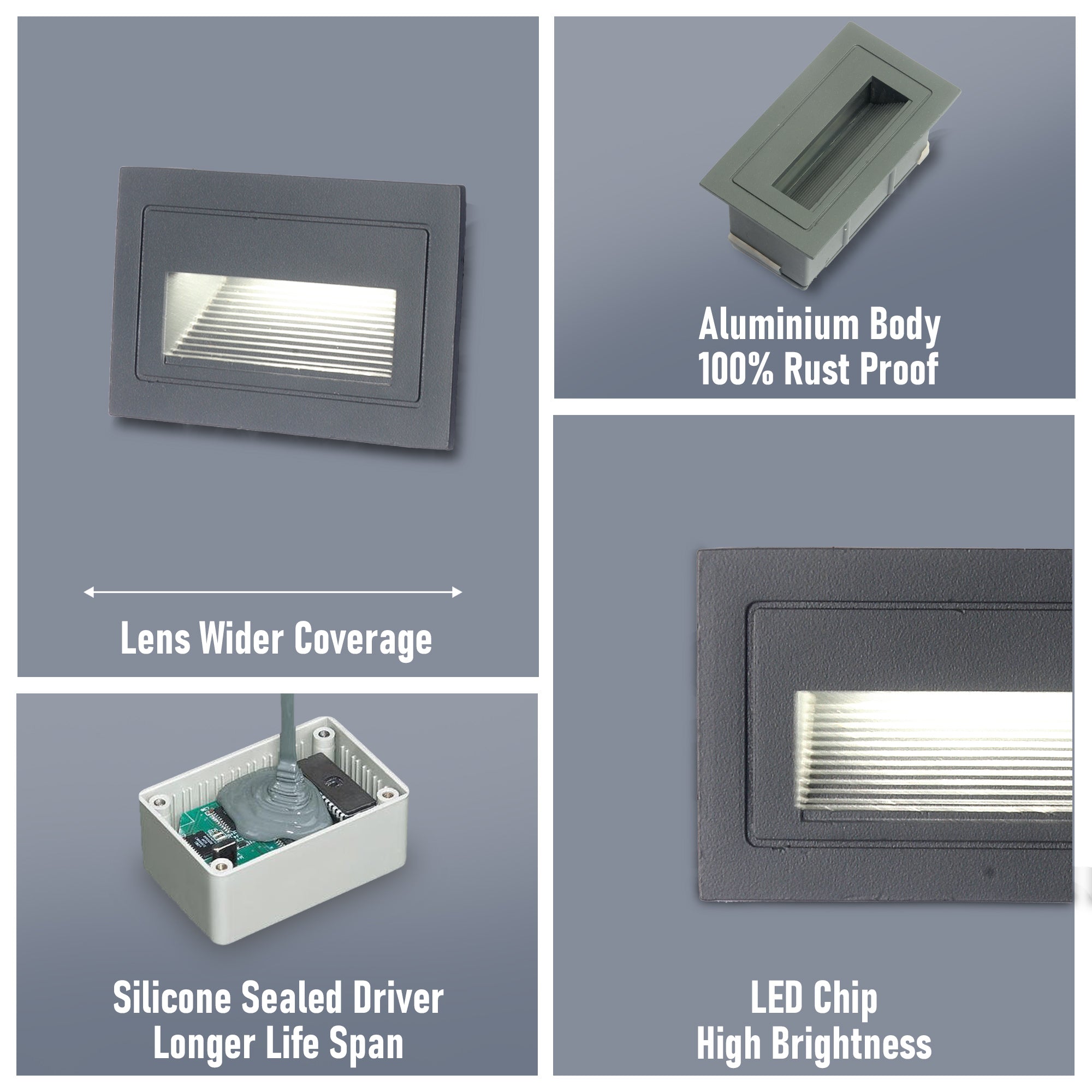 Presta LED Step Pathway Outdoor Light