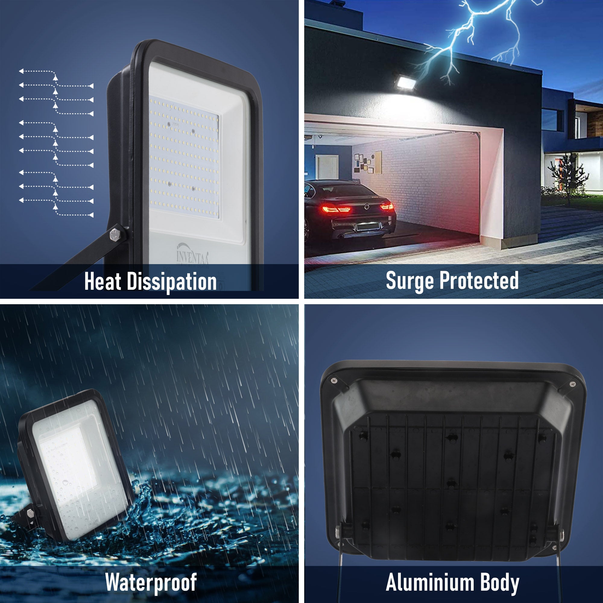 Features of Fabra 100W led focus light #watts_100w
