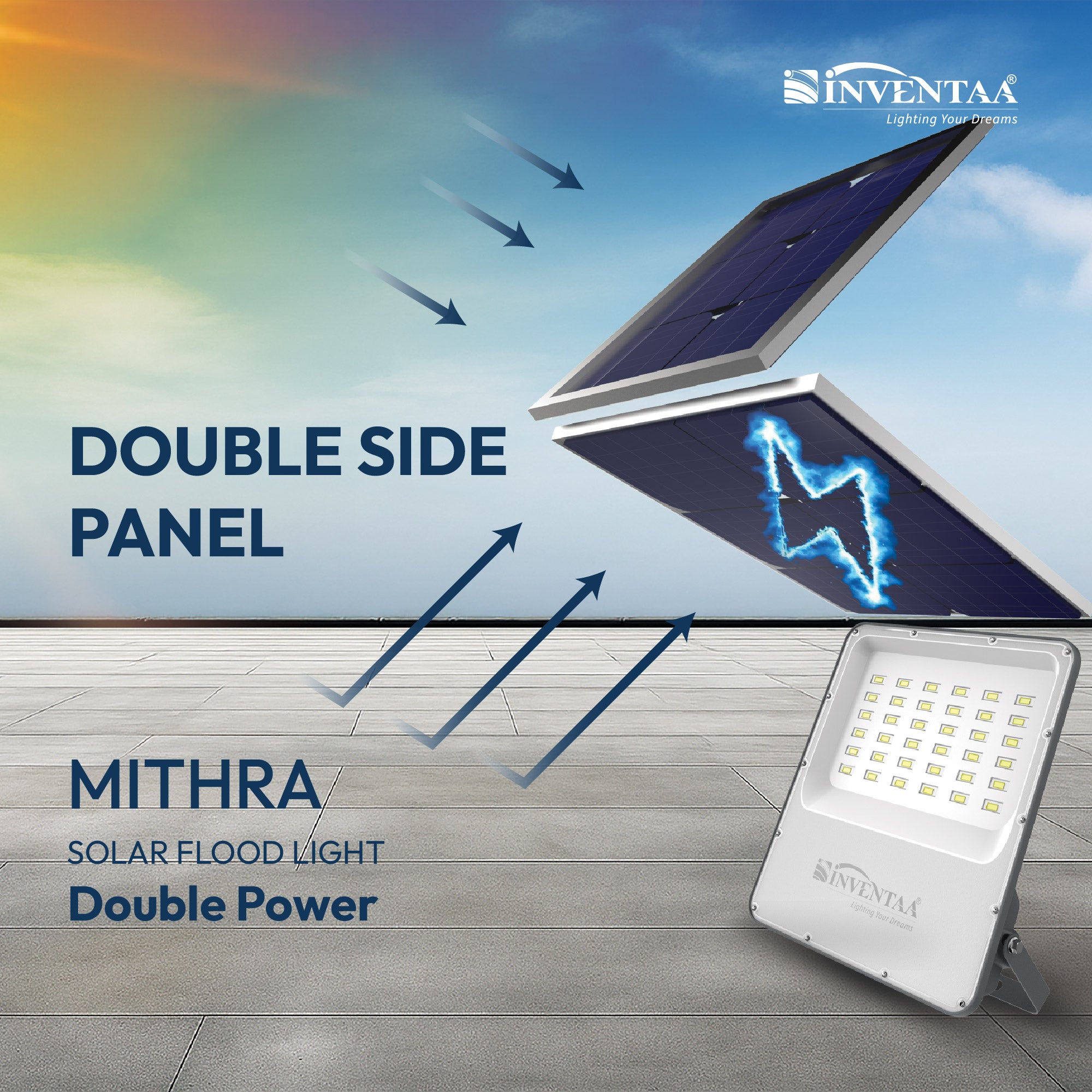 Mithra Solar Wall Lights – Outdoor Wall Mount Light