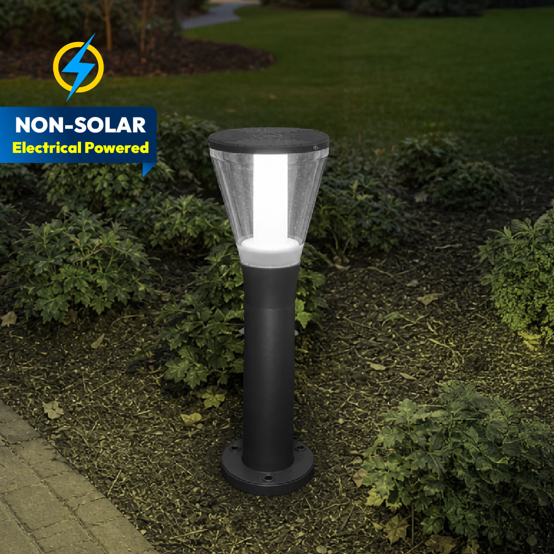 Olivia Stem 3 in 1 LED Bollard Light - INVENTAA Garden Lights