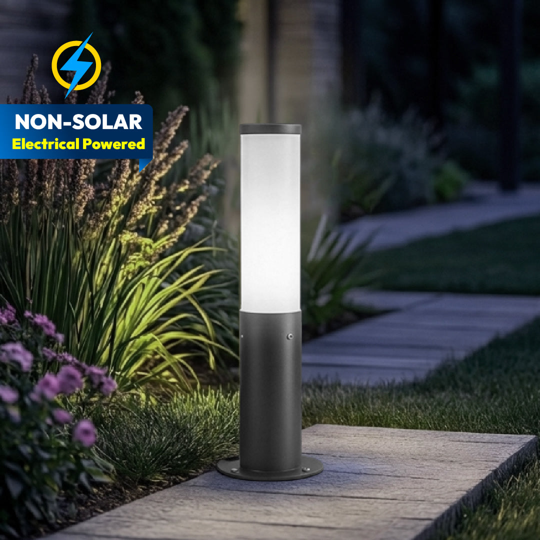 Reva LED Garden Bollard Outdoor Light ? Waterproof Aluminium Bollard Lights