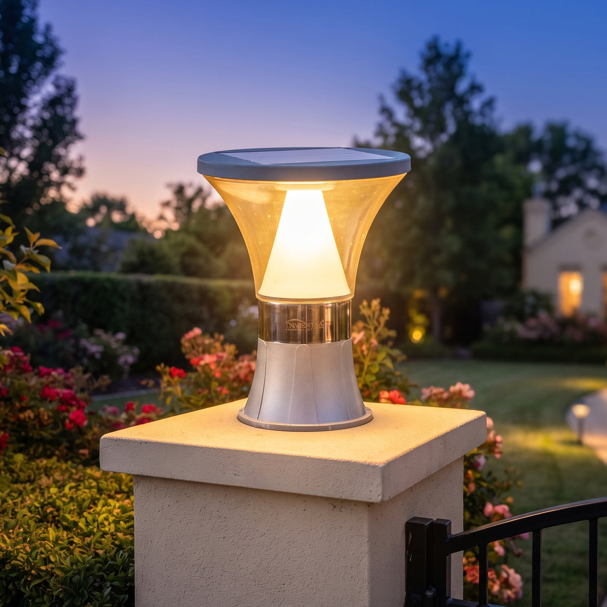 Pluto Solar Gate Light - Premium LED Solar Gate Lamps for Outdoor Pillars