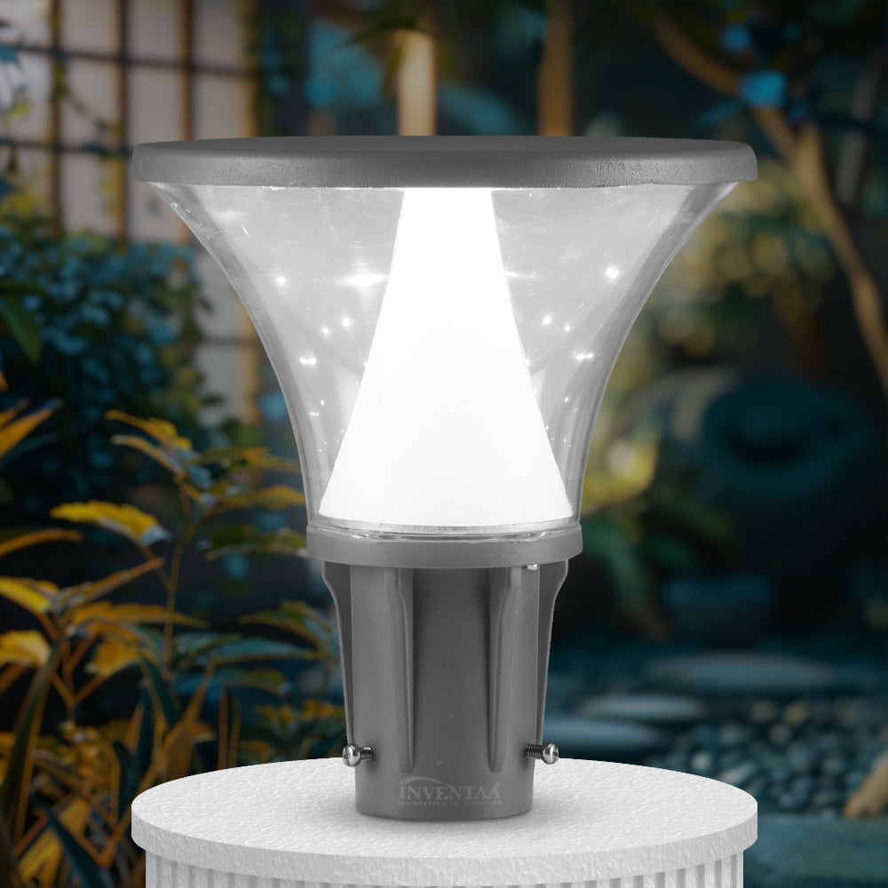 Modern gate pillar lamp light for stylish entrance way
