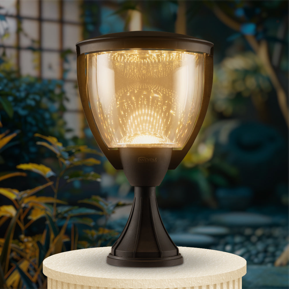 20Y-2304B Glenda Glitter LED Gate Light | #bulb options_warm