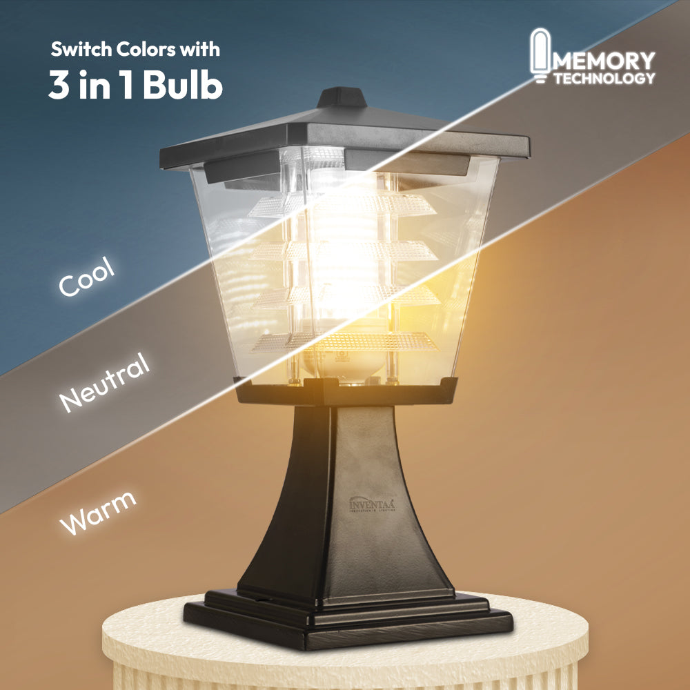 Mini Glasis - Fancy Gate Light | 12W LED Compound Wall Gate Light