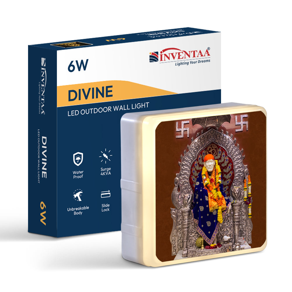 Sai Baba 6W LED Divine Light Fixture