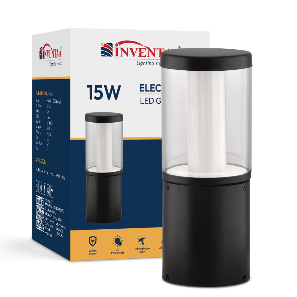 Modern Electra Stem LED gate light