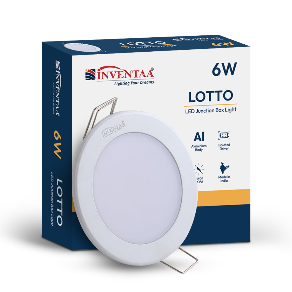 Lotto 6W LED Junction Light Fixture