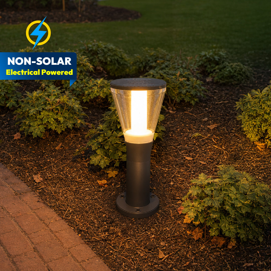 Olivia Stem 15W LED Bollard Light for Outdoor Garden Pathway and Landscape Lighting Waterproof IP65