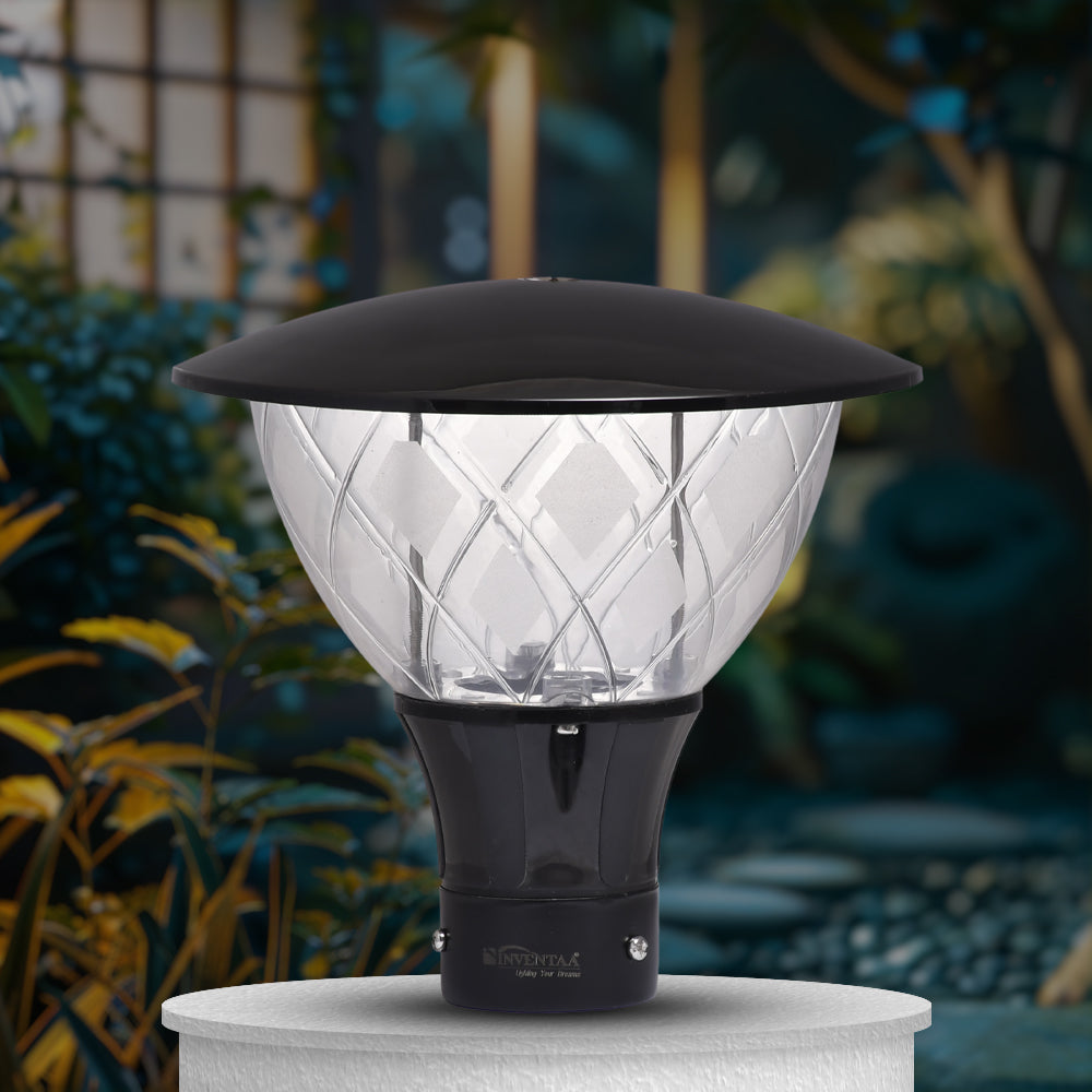 LED gate lights for outdoor main gate pillar light design