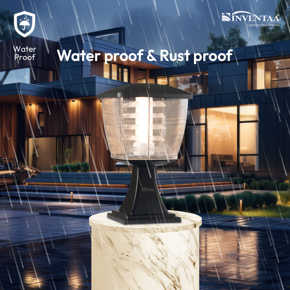 Glasis 18W Outside Gate Lights - LED Gate Lamps for Entrance