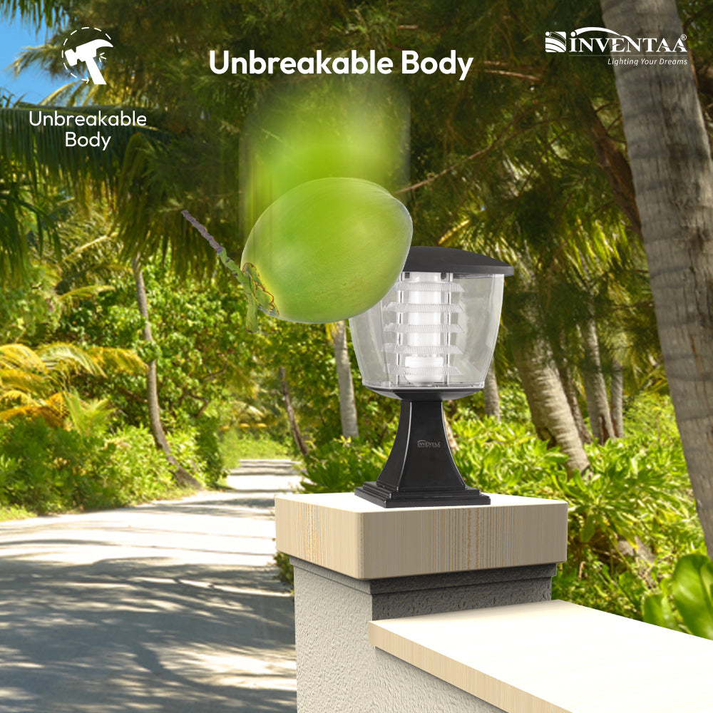 Glasis 18W Outside Gate Lights - LED Gate Lamps for Entrance