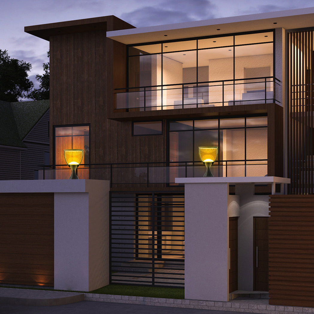 Glenda Glitter 20W LED Gate Light - Modern Exterior Door Light