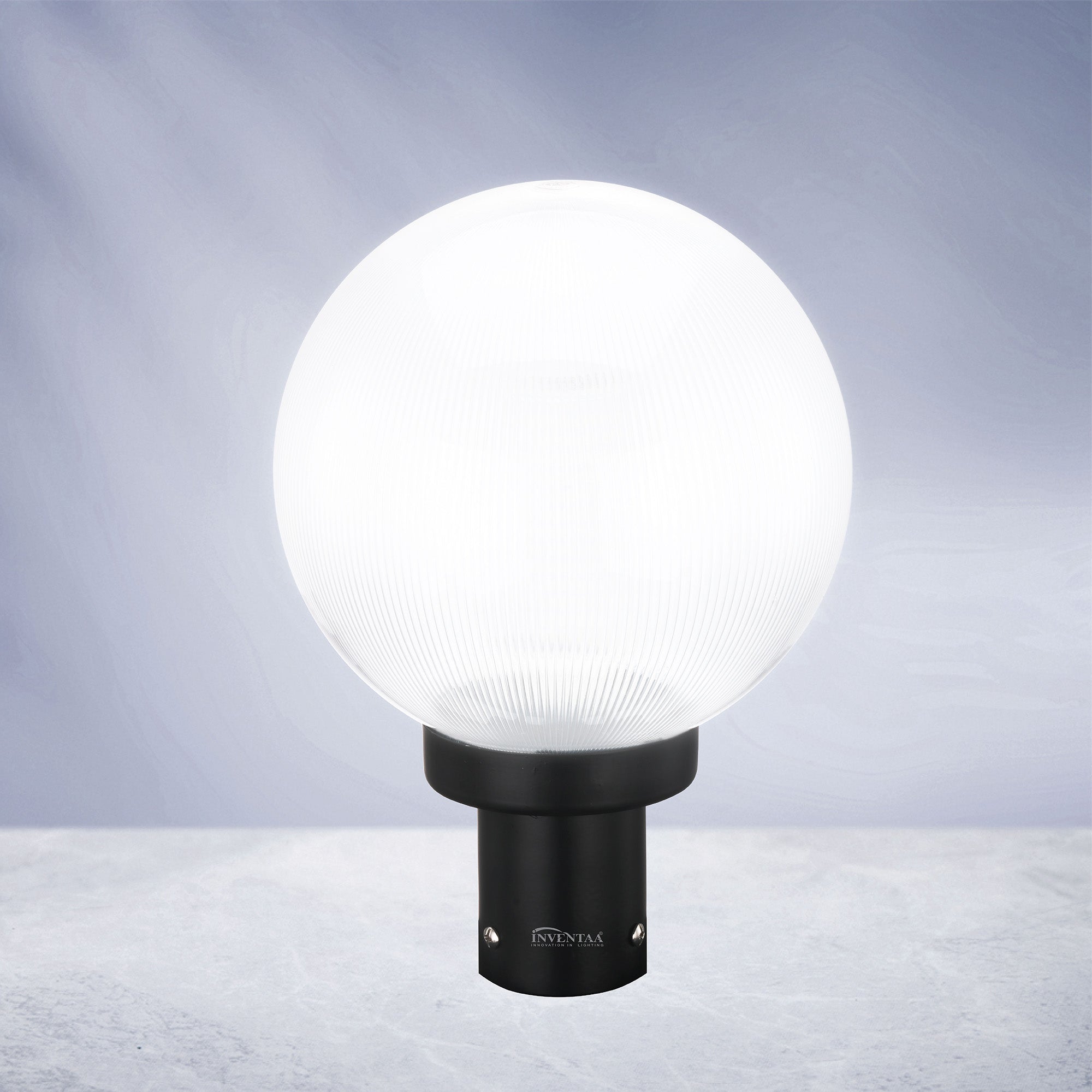 Globe PC 18W Prismatic Clear LED Gate Light Cool White #color_prismatic clear