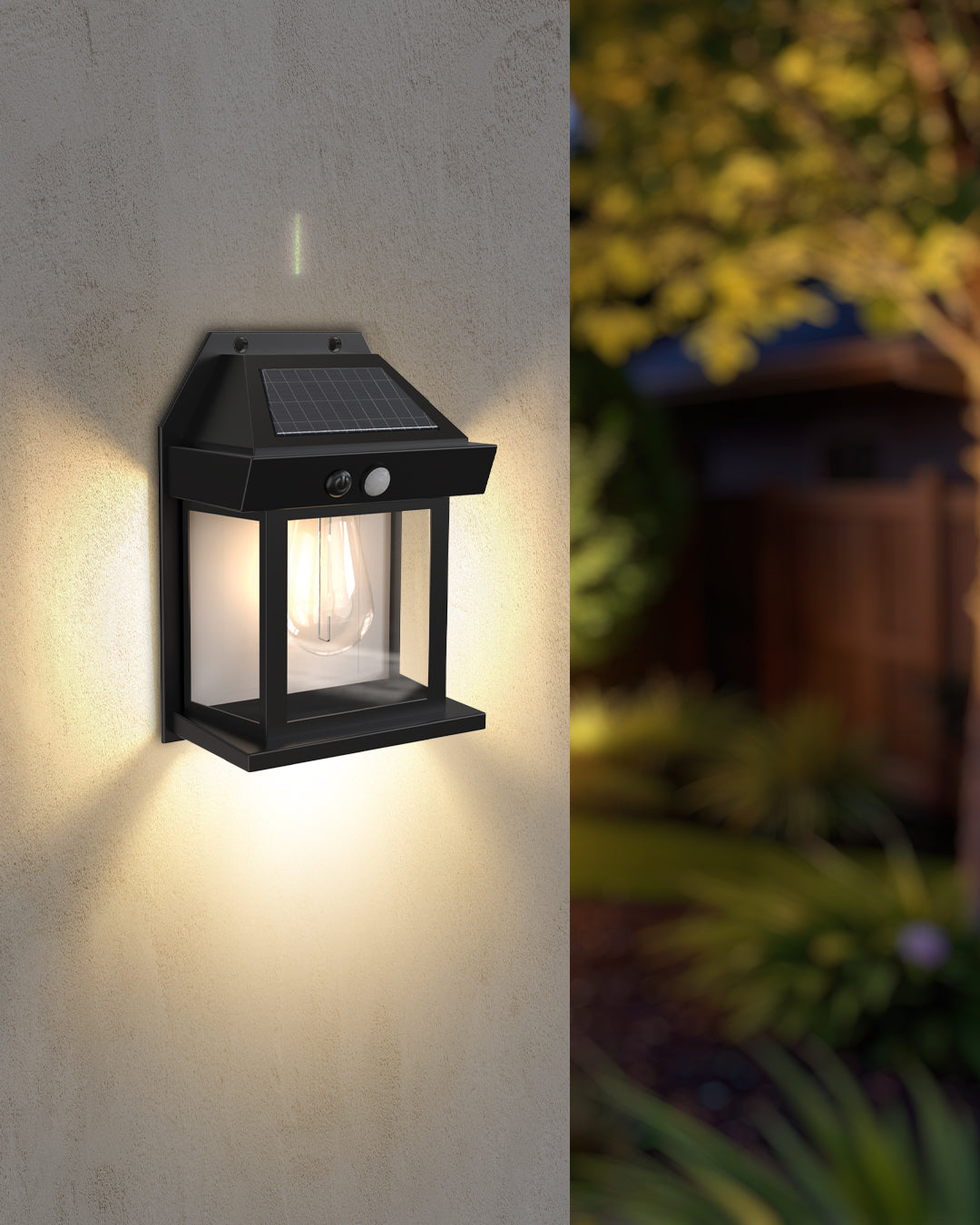 Koko Solar Wall Lights Outdoor - Wall Lamp Solar LED for Balcony