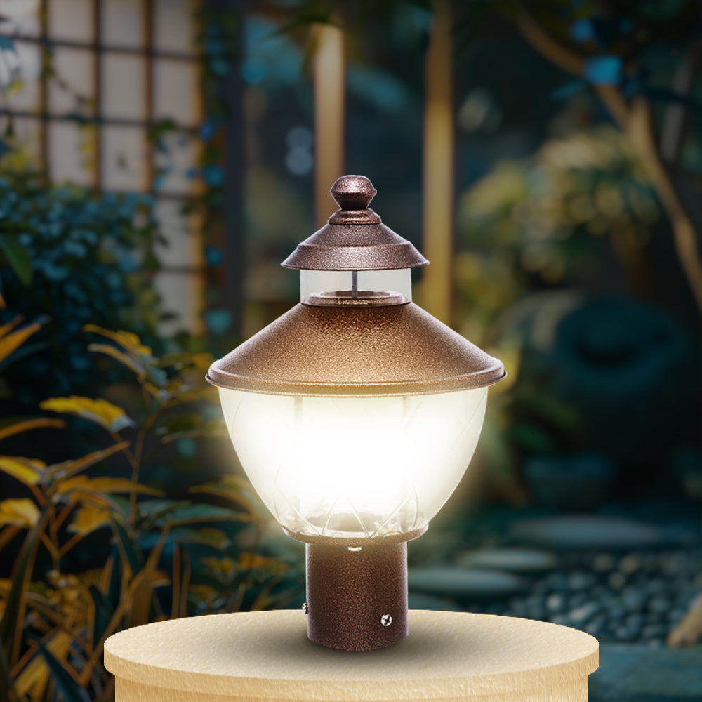 Kitty Compound Lights - Gate Post Lanterns