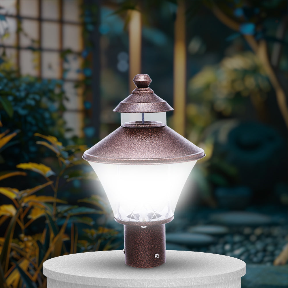 Dimension of Kitty cute anti copper clear led gate light #color_anti copper clear