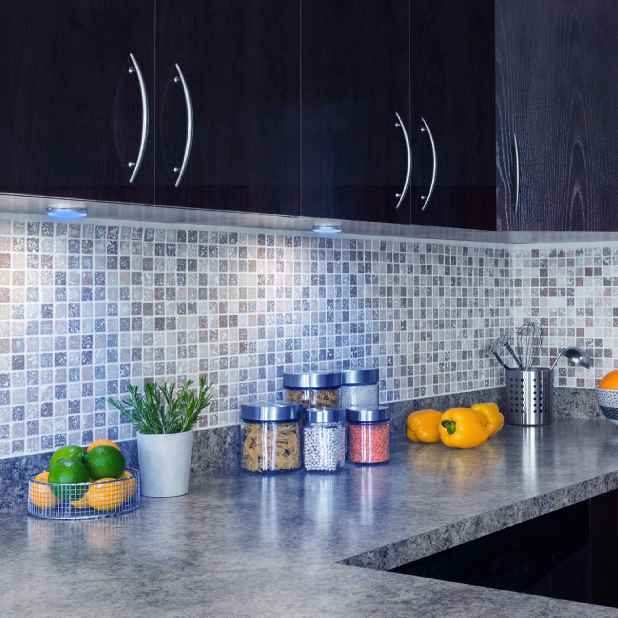 Lois 10W LED Cabinent Light Emitting Blue Glow #watts_10w