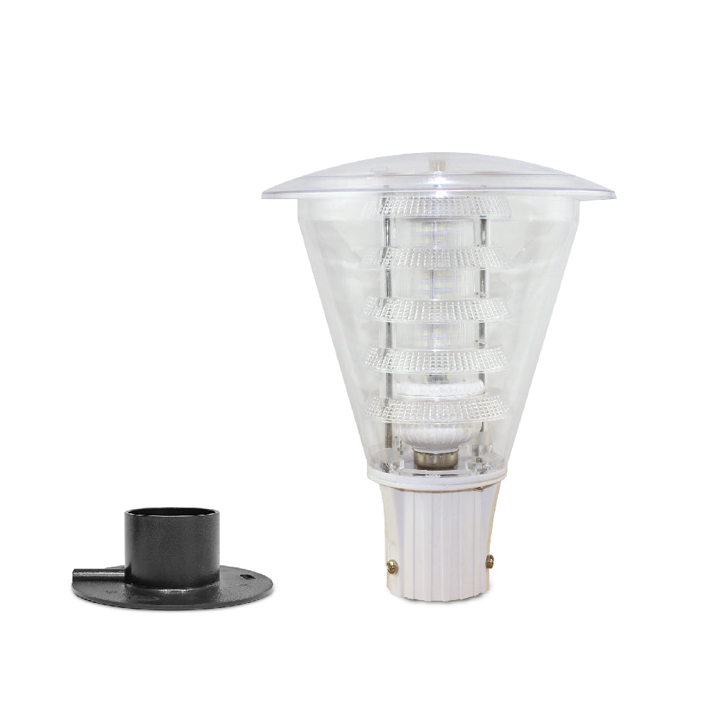 Mini Olivia 12W LED Post Top Light - Outside Gate Lights
