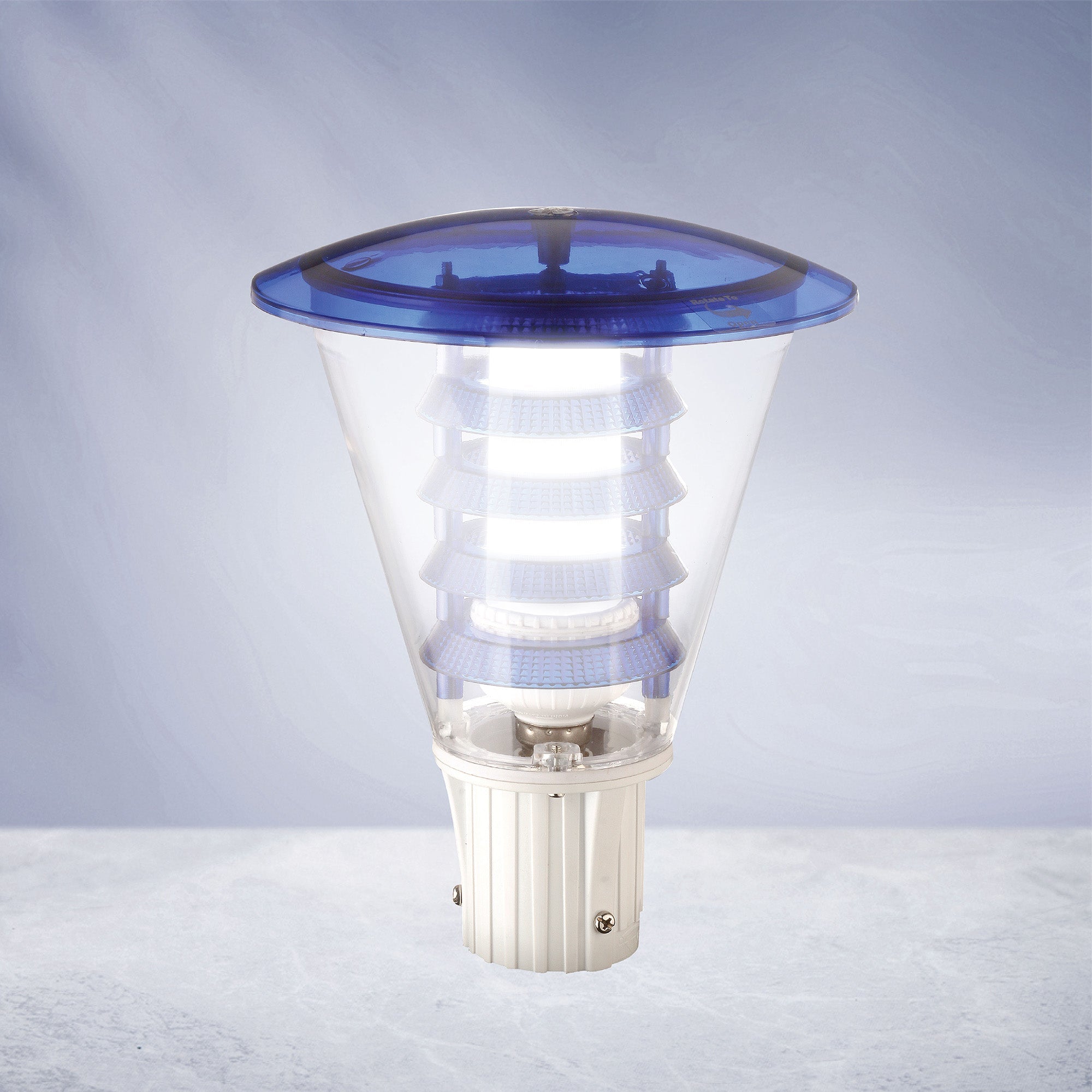 Mini Olivia 12W LED Post Top Light - Outside Gate Lights