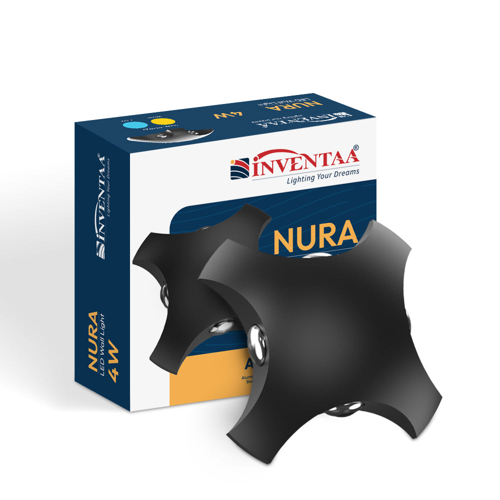 Nura LED Wall Light With Its Box