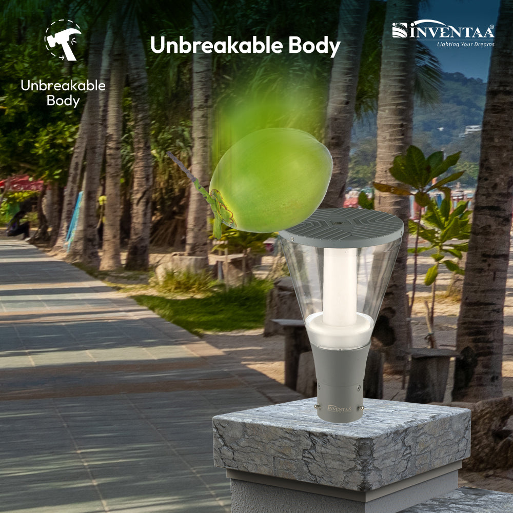 Olivia Stem 15W Yard LED Bollard Light