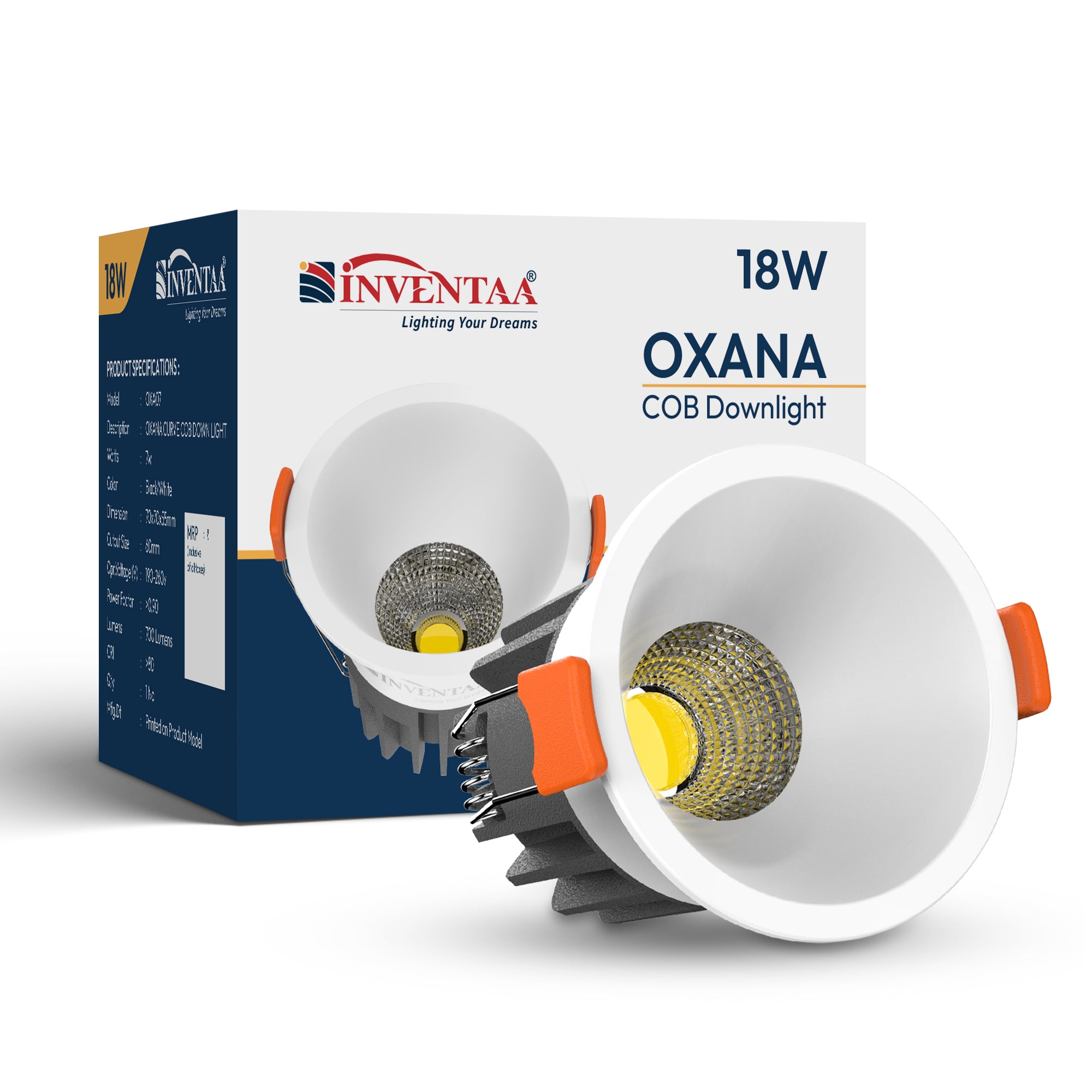 Oxana COB Down Light 18W With Box Enclosure #watts_18w
