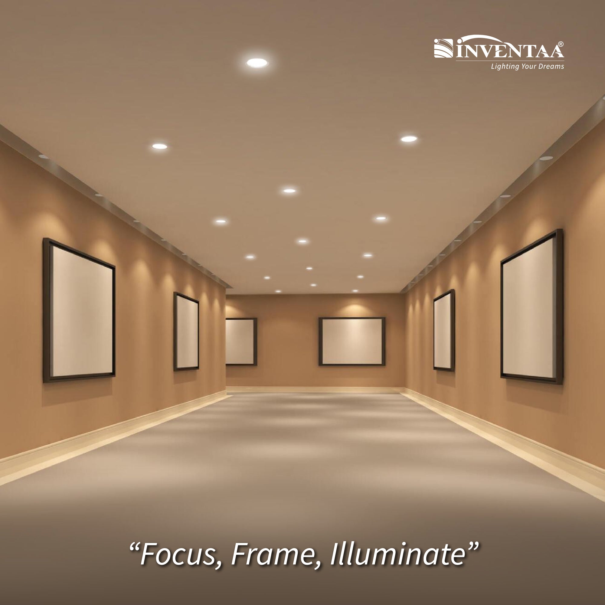 Oxana Tilt COB Downlight Installed On Museum
